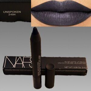 Nars Velvet Matte Finish Long Lasting Non-Drying Creamy Lip Pencil-2494-Unspoken